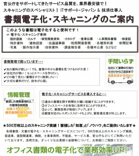 機密文書廃棄の110番 機密文書廃棄の110番